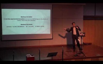 (Book of Matthew) The King who came on a Donkey