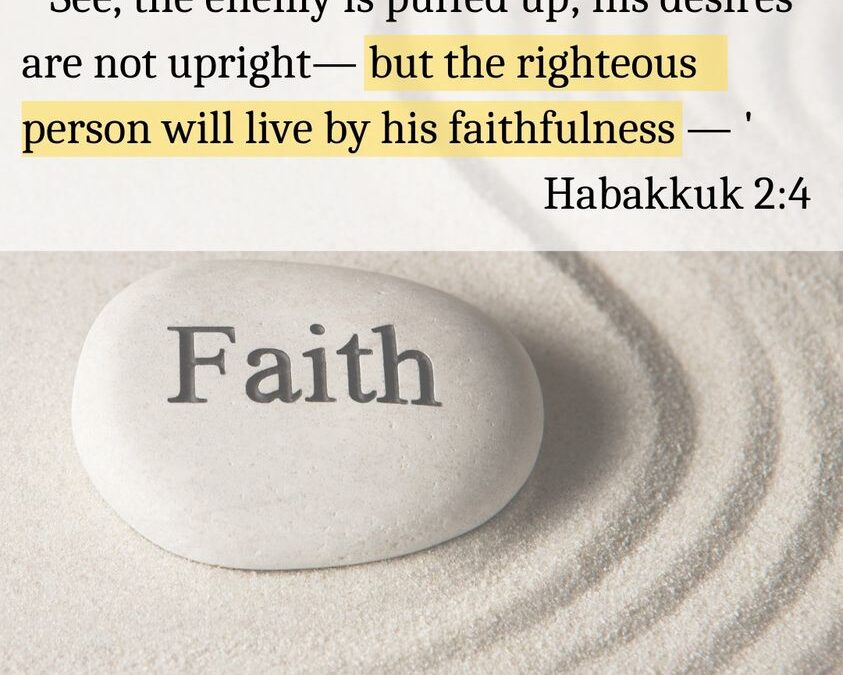 Living Through Hardships by Faith